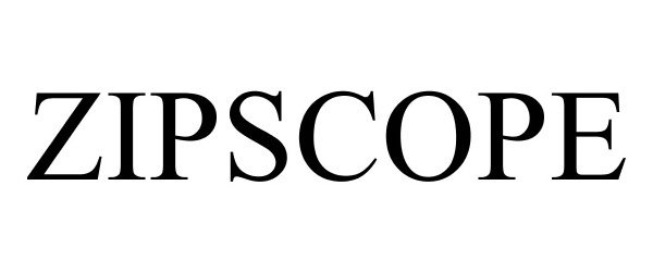 Trademark Logo ZIPSCOPE