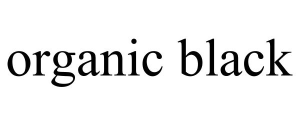  ORGANIC BLACK