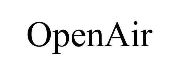 Trademark Logo OPENAIR