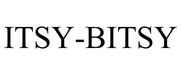 Trademark Logo ITSY-BITSY