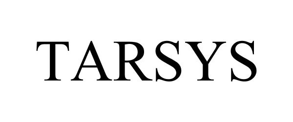 Trademark Logo TARSYS