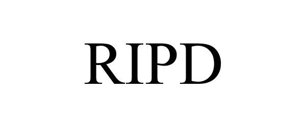 Trademark Logo RIPD