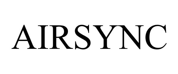 Trademark Logo AIRSYNC