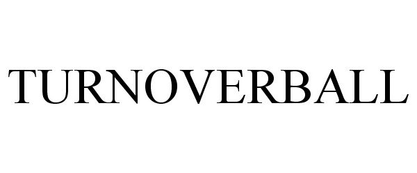 Trademark Logo TURNOVERBALL