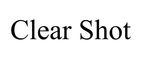 Trademark Logo CLEAR SHOT