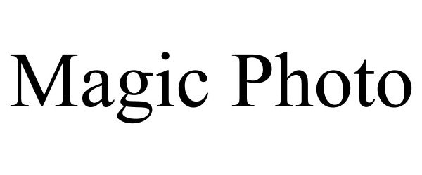 Trademark Logo MAGIC PHOTO