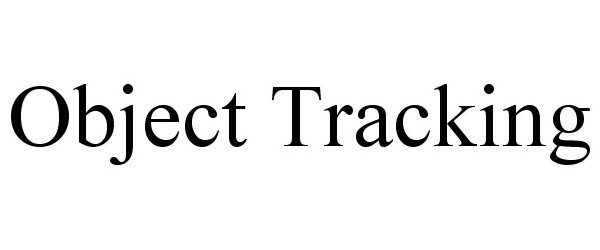  OBJECT TRACKING
