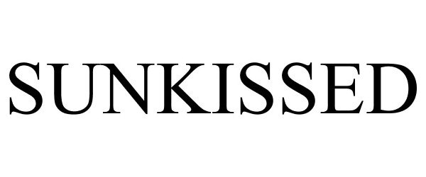 Trademark Logo SUNKISSED