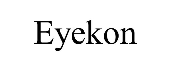 Trademark Logo EYEKON