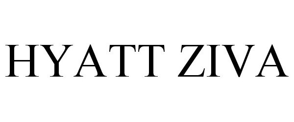  HYATT ZIVA