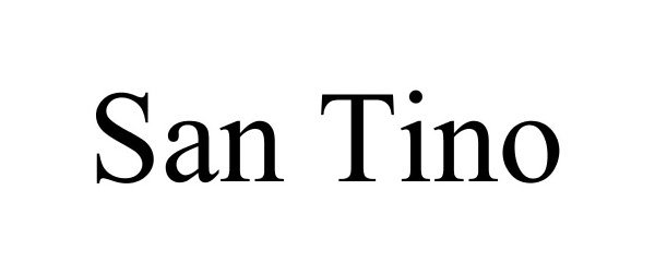 Trademark Logo SAN TINO