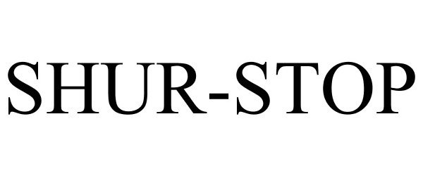 Trademark Logo SHUR-STOP
