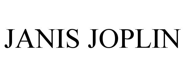 Trademark Logo JANIS JOPLIN