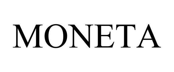 Trademark Logo MONETA
