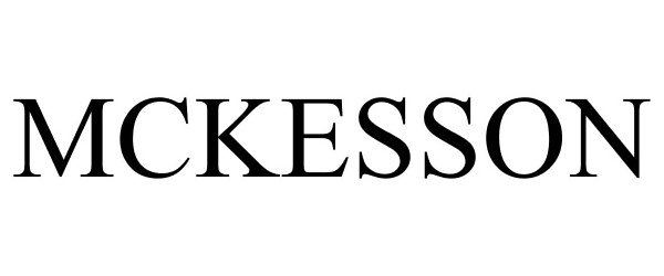 Trademark Logo MCKESSON