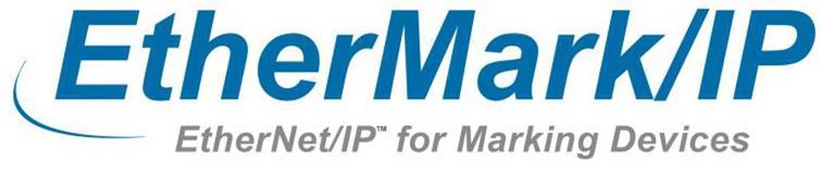  ETHERMARK/IP ETHERNET/IP FOR MARKING DEVICES