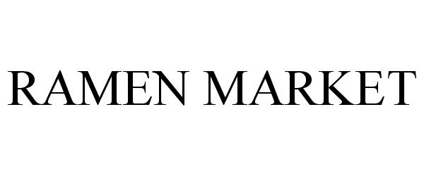 Trademark Logo RAMEN MARKET