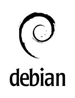 Trademark Logo DEBIAN