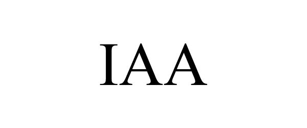 Trademark Logo IAA
