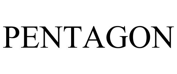 Trademark Logo PENTAGON