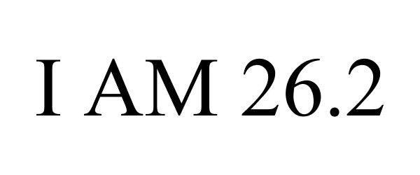 Trademark Logo I AM 26.2