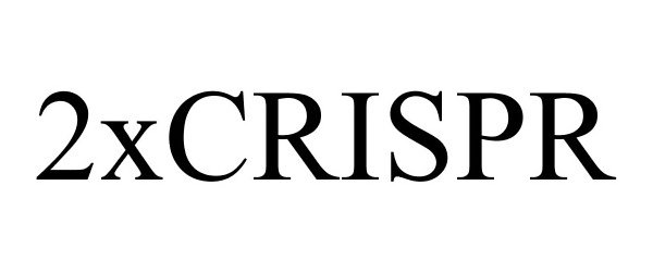 Trademark Logo 2XCRISPR