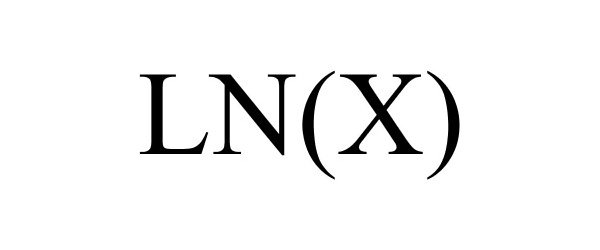 Trademark Logo LN(X)