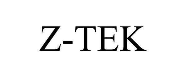 Trademark Logo Z-TEK