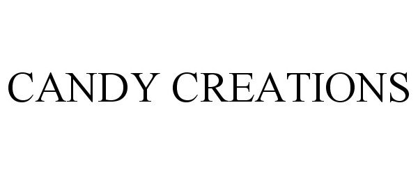 Trademark Logo CANDY CREATIONS