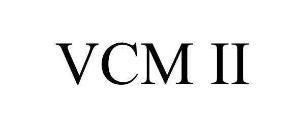 Trademark Logo VCM II