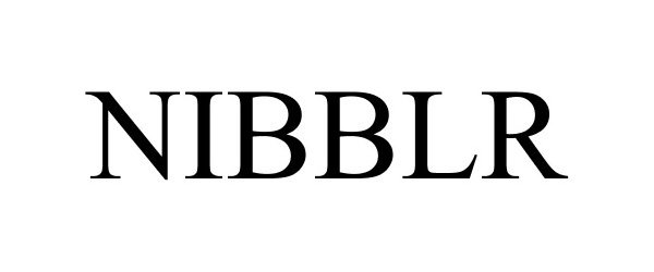 Trademark Logo NIBBLR