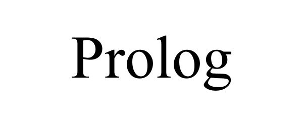 Trademark Logo PROLOG