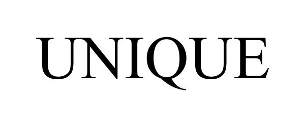 Trademark Logo UNIQUE