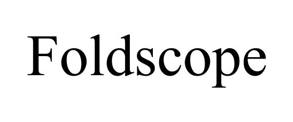 Trademark Logo FOLDSCOPE