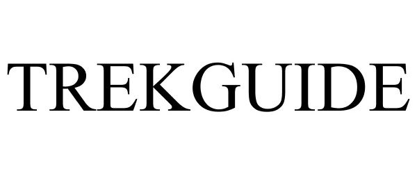 Trademark Logo TREKGUIDE