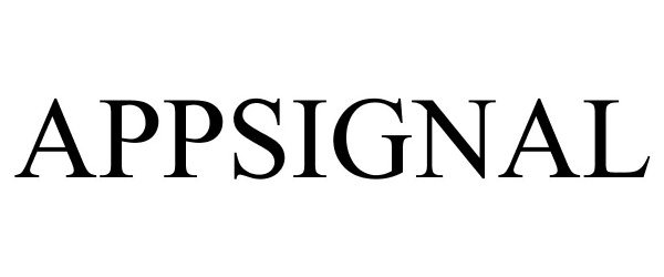 Trademark Logo APPSIGNAL