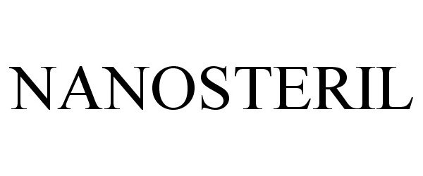 Trademark Logo NANOSTERIL