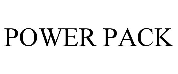 Trademark Logo POWER PACK