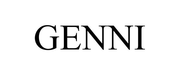 Trademark Logo GENNI