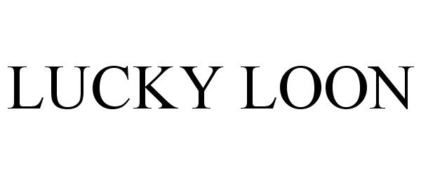 Trademark Logo LUCKY LOON