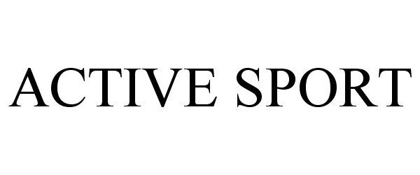 Trademark Logo ACTIVE SPORT
