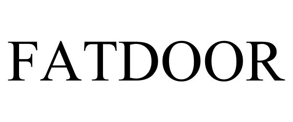 Trademark Logo FATDOOR