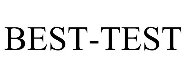Trademark Logo BEST-TEST