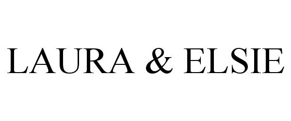 Trademark Logo LAURA &amp; ELSIE