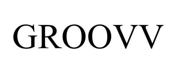 Trademark Logo GROOVV