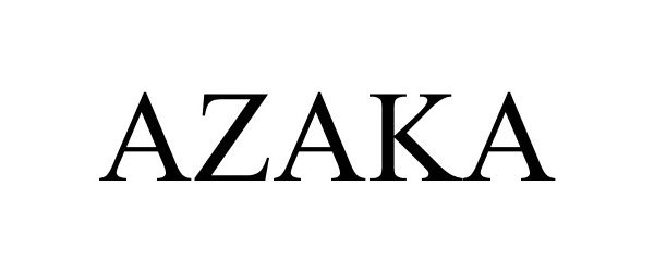 Trademark Logo AZAKA