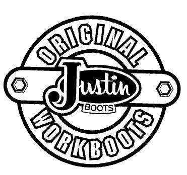 Trademark Logo JUSTIN BOOTS ORIGINAL WORKBOOTS