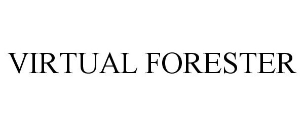 Trademark Logo VIRTUAL FORESTER
