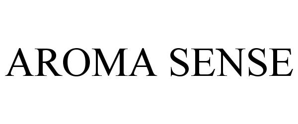Trademark Logo AROMA SENSE