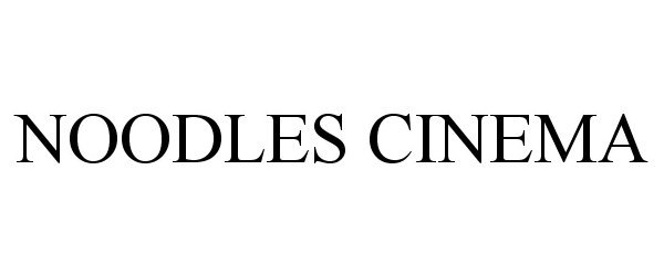  NOODLES CINEMA